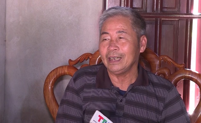 Thương binh Nguyễn Văn Hồng - Thôn Quang Hải, xã Hoằng Đại, thành phố Thanh Hóa, tỉnh Thanh Hóa cho biết bản thân bị thương nặng, vợ hay đau ốm, kinh tế gia đình rất khó khăn. Gia đình rất biết ơn sự quan tâm, hỗ trợ của công ty anh Nở và bản thân anh Nở. Hai anh em rất gần gũi, tất cả các ngày lễ, anh đều đến thăm, động viên.