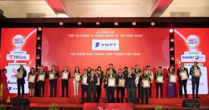 VNPT và VinaPhone tiếp tục lọt Top 10 Công ty công nghệ thông tin-viễn thông uy tín năm 2022