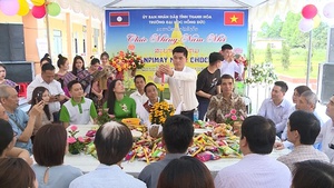 Tổ chức Tết Bunpimay cho lưu học sinh Lào tại Thanh Hoá