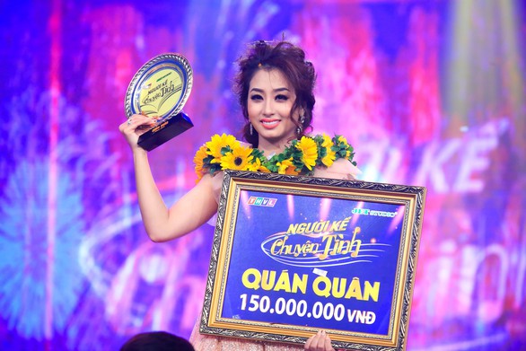 Thu Hằng giành ngôi quán quân Người kể chuyện tình mùa 2 - Ảnh 1. Thu Hằng giành ngôi quán quân Người kể chuyện tình mùa 2 - Ảnh 1.
