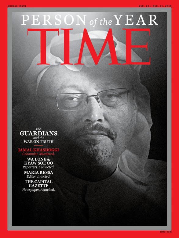 Tạp chí Time vinh danh các nhà báo là Nhân vật của năm - Ảnh 1.