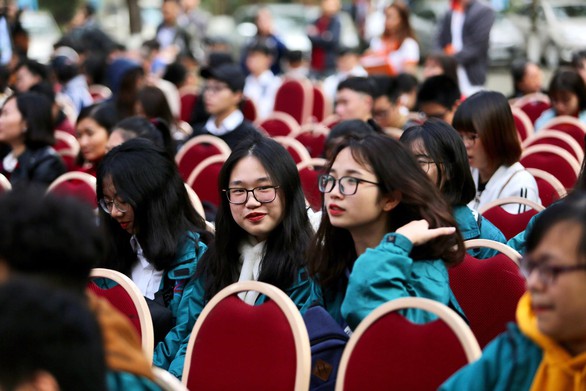 Hàng vạn học sinh dự Ngày hội tư vấn tuyển sinh quy mô nhất từ trước đến nay - Ảnh 13. Hàng vạn học sinh dự Ngày hội tư vấn tuyển sinh quy mô nhất từ trước đến nay - Ảnh 13.