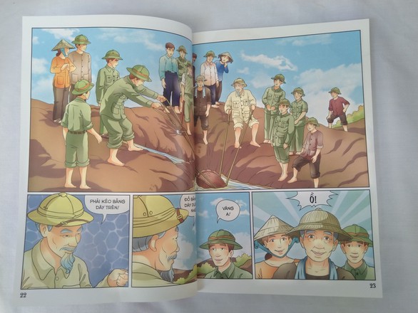Lần đầu tiên phát hành bộ truyện tranh màu về Bác Hồ - Ảnh 4.