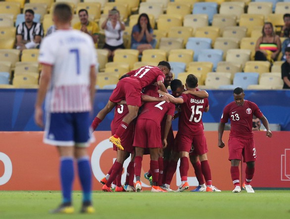 Qatar cầm hòa Paraguay sau khi bị dẫn trước 2 bàn - Ảnh 3.