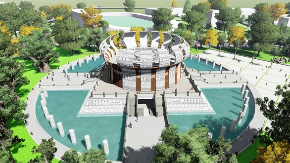 130 tỉ đồng xây dựng đền thờ các vua Hùng tại Cần Thơ - Ảnh 1.