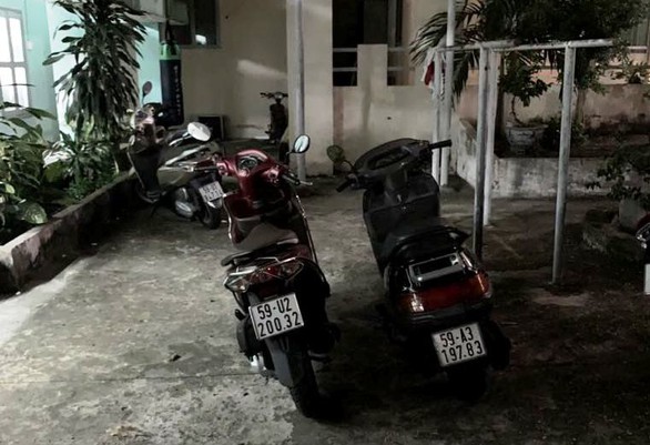 Hai xe máy tang vật trong vụ án - Ảnh: Công an cung cấp