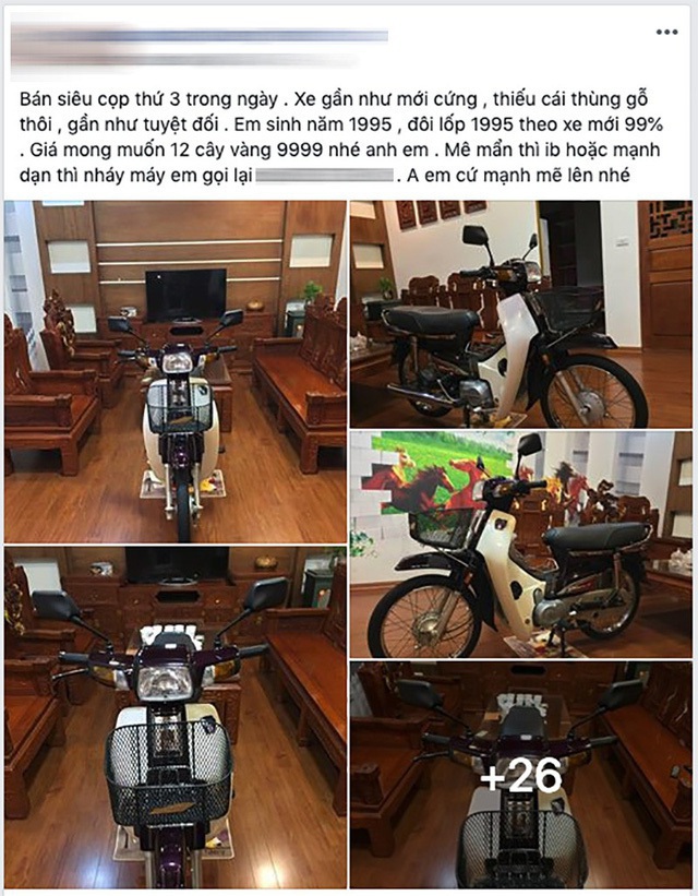 Xe máy cũ hét giá trên trời, ngang ngửa ô tô hạng sang - 7..jpg