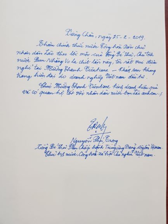 Tổng b&iacute; thư, Chủ tịch nước Nguyễn Ph&uacute; Trọng động vi&ecirc;n Tập đo&agrave;n Mường Thanh - 2