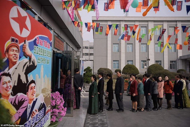 Ông Kim Jong-un cùng hàng triệu người Triều Tiên nô nức đi bầu cử - 4