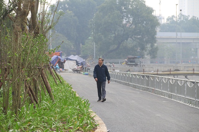 Toàn cảnh con đường dọc sông Tô Lịch chỉ để đi bộ, đi xe đạp - 6