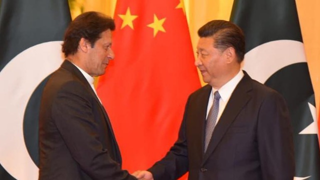 Thủ tướng Pakistan Imran Khan gặp Chủ tịch Trung Quốc Tập Cận Bình. (Nguồn: Twitter / @ PTIofficial) Thủ tướng Pakistan Imran Khan gặp Chủ tịch Trung Quốc Tập Cận Bình. (Nguồn: Twitter / @ PTIofficial)