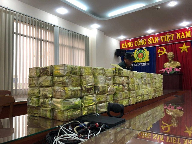 Phá đường dây ma tuý khủng nhất Sài Gòn, thu 300kg ma túy Phá đường dây ma tuý khủng nhất Sài Gòn, thu 300kg ma túy