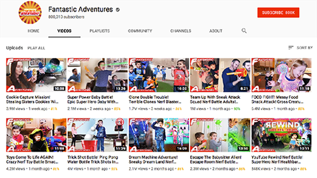 Chủ kênh Youtube nổi tiếng hành hạ trẻ em để kiếm hàng triệu USD - 2 Chủ kênh Youtube nổi tiếng hành hạ trẻ em để kiếm hàng triệu USD - 2