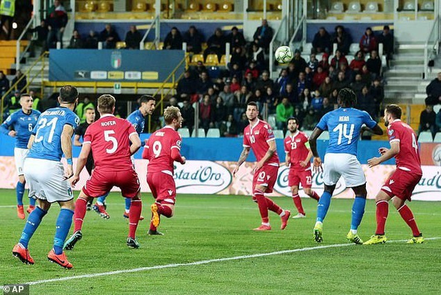 Tiền đạo 36 tuổi Quagliarella tỏa sáng giúp Italia đại thắng “6 sao” - 3 Tiền đạo 36 tuổi Quagliarella tỏa sáng giúp Italia đại thắng “6 sao” - 3