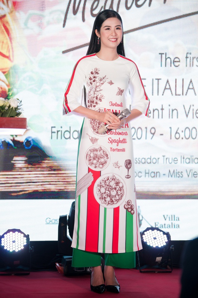 Hoa hậu Ngọc Hân được Italy phong danh hiệu Đại sứ ẩm thực - 5 Hoa hậu Ngọc Hân được Italy phong danh hiệu Đại sứ ẩm thực - 5