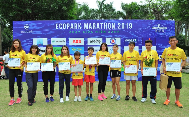 Amix Team Việt Nam tỏa sáng ở giải Ecopark Marathon 2019 - 8