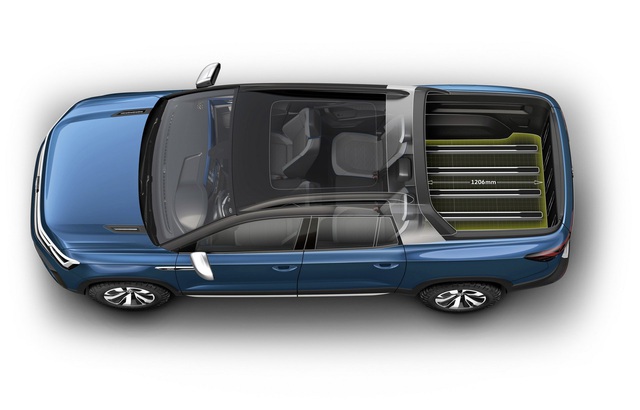 Volkswagen Tarok - Phép thử ở phân khúc bán tải cỡ nhỏ - 4 Volkswagen Tarok - Phép thử ở phân khúc bán tải cỡ nhỏ - 4
