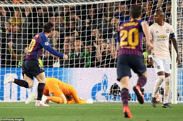 Những khoảnh khắc Messi khiến Man Utd tan vỡ giấc mơ Champions League - 12 Những khoảnh khắc Messi khiến Man Utd tan vỡ giấc mơ Champions League - 12