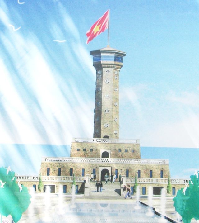Cột cờ Hà Nội  Biểu tượng thủ đô trong lòng Đất Mũi