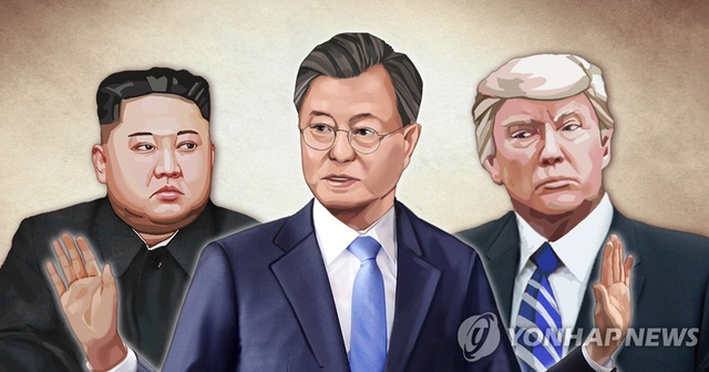 Tổng thống Hàn Quốc mang thông điệp của ông Trump gửi đến ông Kim - 1