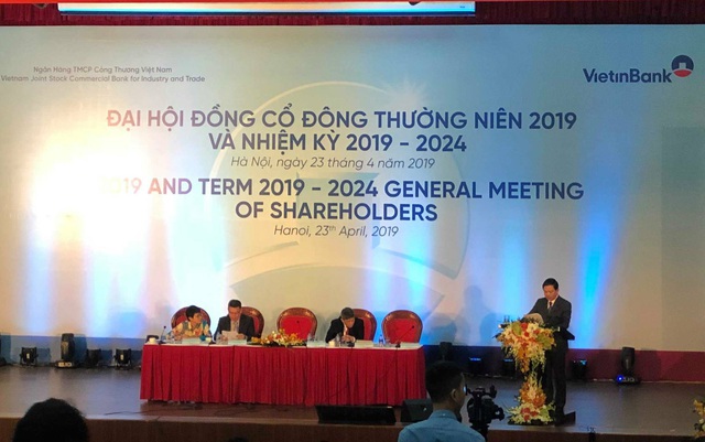 ĐHCĐ VietinBank: Buộc phải tăng vốn ngay năm nay mới đáp ứng được nhu cầu tăng trưởng - 1