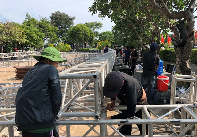 Tất bật công tác chuẩn bị tại nơi an táng Đại tướng Lê Đức Anh - 3 Tất bật công tác chuẩn bị tại nơi an táng Đại tướng Lê Đức Anh - 3