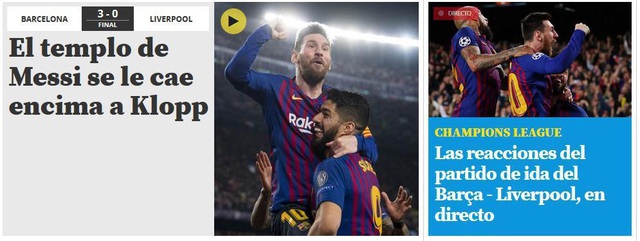 Báo chí thế giới ngả mũ trước “thiên tài” Lionel Messi - 3 Báo chí thế giới ngả mũ trước “thiên tài” Lionel Messi - 3