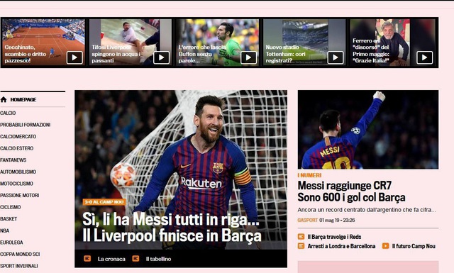 Báo chí thế giới ngả mũ trước “thiên tài” Lionel Messi - 7 Báo chí thế giới ngả mũ trước “thiên tài” Lionel Messi - 7