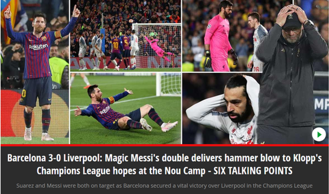 Báo chí thế giới ngả mũ trước “thiên tài” Lionel Messi - 12 Báo chí thế giới ngả mũ trước “thiên tài” Lionel Messi - 12