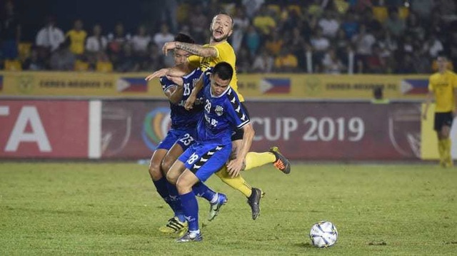 Thắng Ceres Negros, B.Bình Dương giành quyền đi tiếp ở AFC Cup - 1