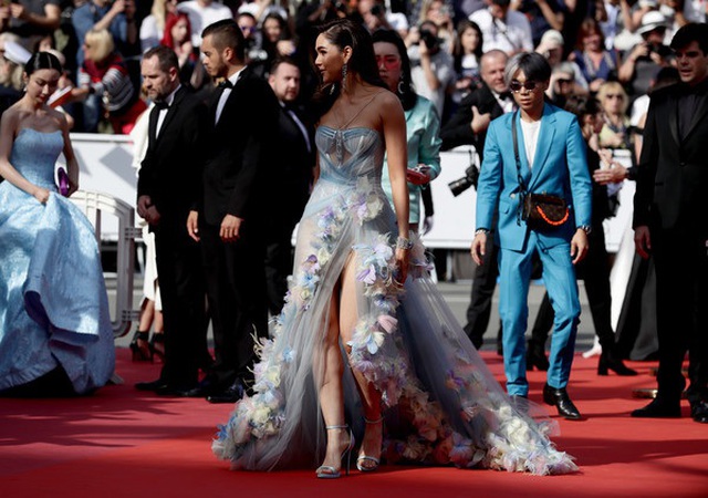 Kiều&nbsp;nữ Th&aacute;i Lan Araya Hargate tỏa s&aacute;ng tại Cannes - 5