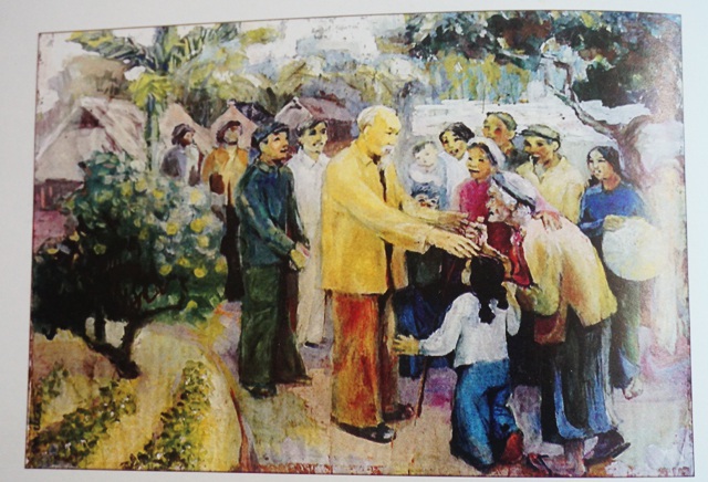 Người họa sĩ dành trọn đời khắc họa hình ảnh Bác Hồ - 3 Người họa sĩ dành trọn đời khắc họa hình ảnh Bác Hồ - 3
