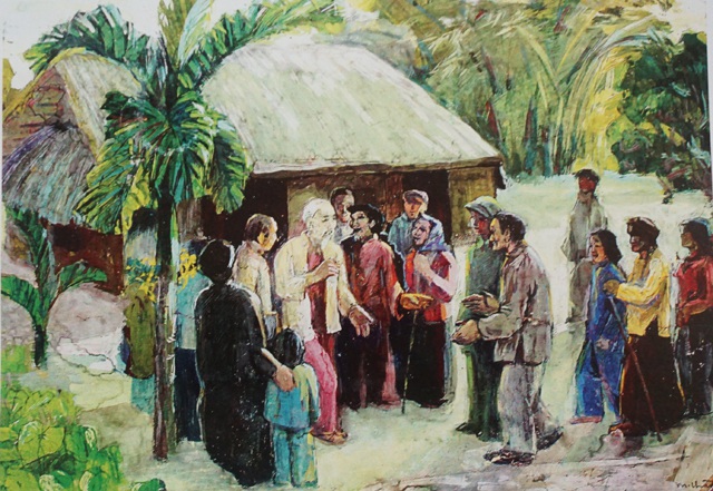Người họa sĩ dành trọn đời khắc họa hình ảnh Bác Hồ - 2 Người họa sĩ dành trọn đời khắc họa hình ảnh Bác Hồ - 2
