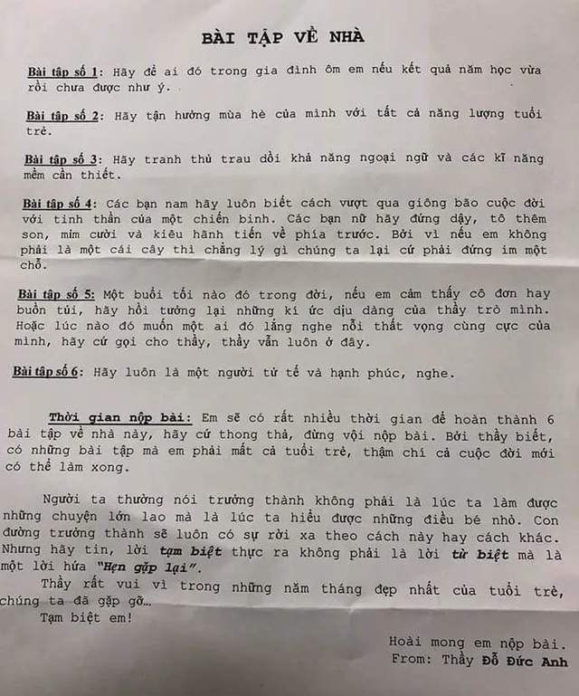 6 bài tập về nhà có thể cả đời mới hoàn thành gây sốt - 1 6 bài tập về nhà có thể cả đời mới hoàn thành gây sốt - 1