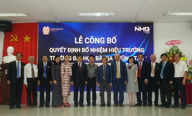 Trường Đại học Bà Rịa - Vũng Tàu (BVU) có hiệu trưởng mới - 3 Trường Đại học Bà Rịa - Vũng Tàu (BVU) có hiệu trưởng mới - 3