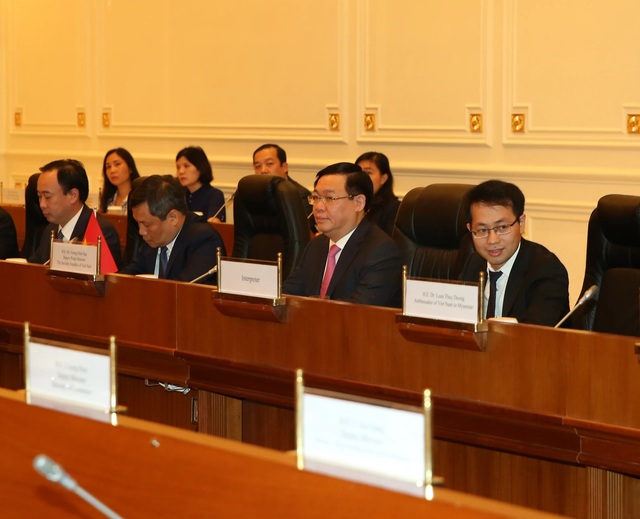 Phó Thủ tướng Vương Đình Huệ đưa ra đề nghị hợp tác quan trọng với Myanmar - 2