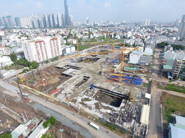Cận cảnh dự án khủng trong khu đất vàng Quận 2, TPHCM vừa bị dừng thi công - 1 Cận cảnh dự án khủng trong khu đất vàng Quận 2, TPHCM vừa bị dừng thi công - 1