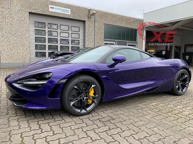 Đại gia Vũng T&agrave;u đặt gạch si&ecirc;u xe McLaren 26 tỷ đồng m&agrave;u t&iacute;m độc - 4