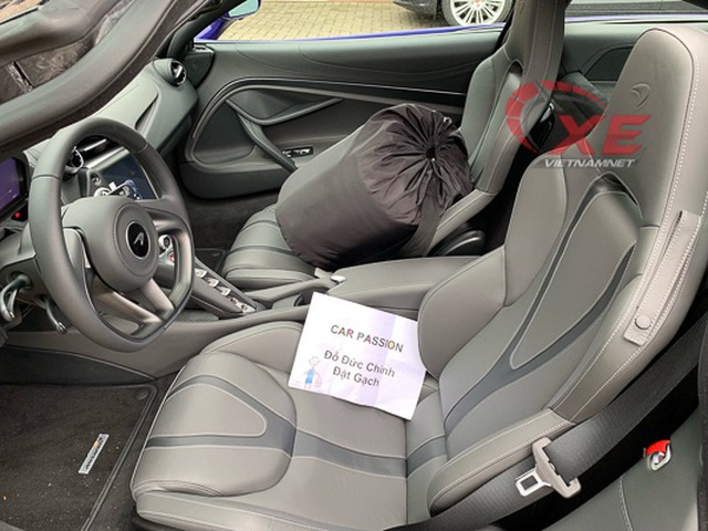 Đại gia Vũng T&agrave;u đặt gạch si&ecirc;u xe McLaren 26 tỷ đồng m&agrave;u t&iacute;m độc - 5