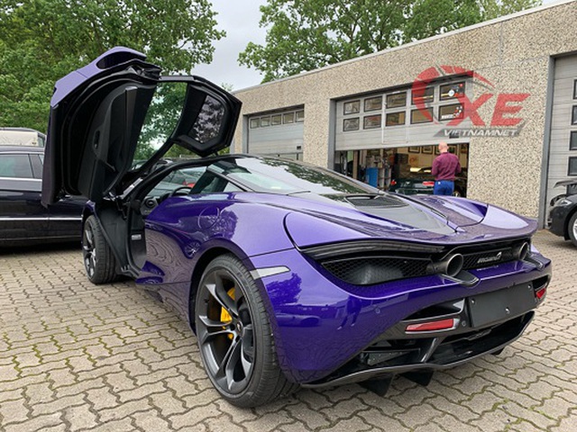 Đại gia Vũng T&agrave;u đặt gạch si&ecirc;u xe McLaren 26 tỷ đồng m&agrave;u t&iacute;m độc - 6
