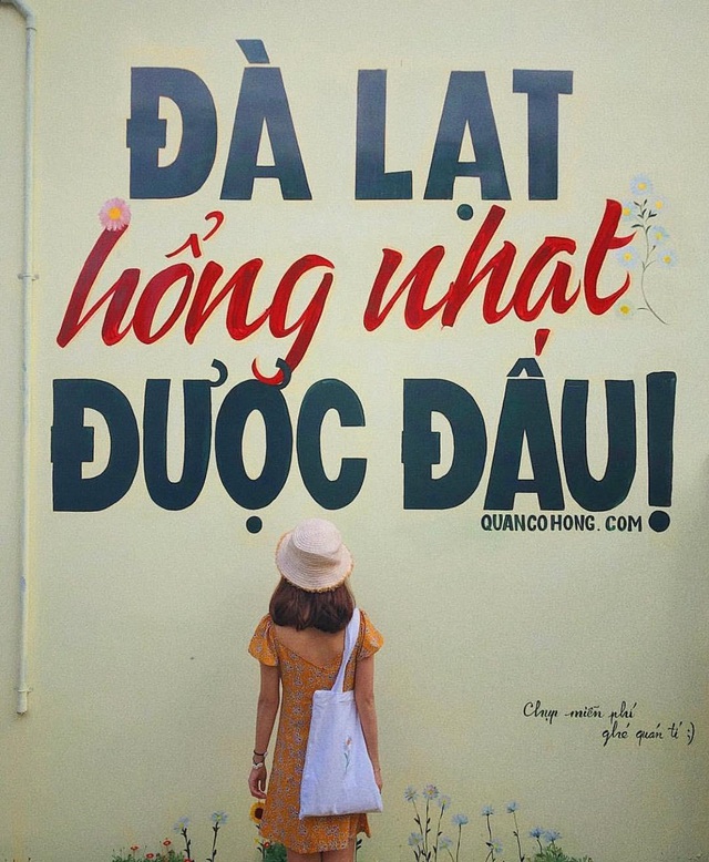 Độc đáo những bức tường “sống ảo”, nhất định phải check-in khi đến Đà Lạt - 2 Độc đáo những bức tường “sống ảo”, nhất định phải check-in khi đến Đà Lạt - 2