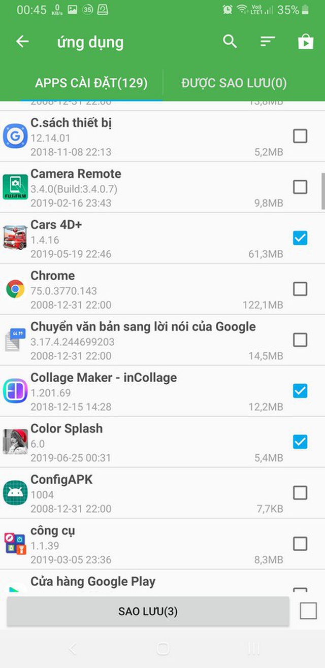 Hướng dẫn sao lưu và phục hồi toàn bộ tin nhắn, danh bạ, lịch sử cuộc gọi trên smartphone - 5 Hướng dẫn sao lưu và phục hồi toàn bộ tin nhắn, danh bạ, lịch sử cuộc gọi trên smartphone - 5