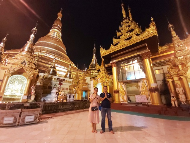Độc đáo ngôi chùa dát 90 tấn vàng, gắn nghìn viên kim cương đắt giá ở Myanmar - 2