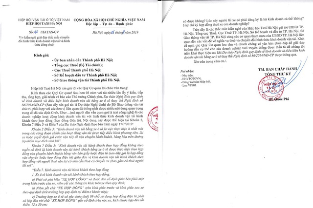 Taxi truyền thống muốn chuyển đổi thành xe hợp đồng điện tử - 1