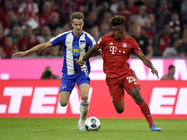 Bayern Munich 2-2 Hertha Berlin: M&agrave;n ra qu&acirc;n g&acirc;y thất vọng của H&ugrave;m x&aacute;m - 1