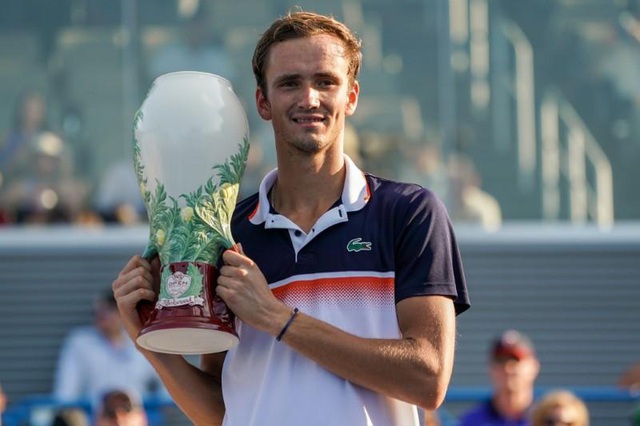 Sau khi loại Djokovic, Medvedev đã vô địch Cincinnati Masters - 1
