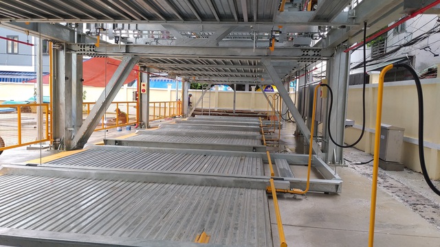 Cận cảnh bãi đỗ xe thông minh công cộng đầu tiên tại Đà Nẵng - 4 Cận cảnh bãi đỗ xe thông minh công cộng đầu tiên tại Đà Nẵng - 4
