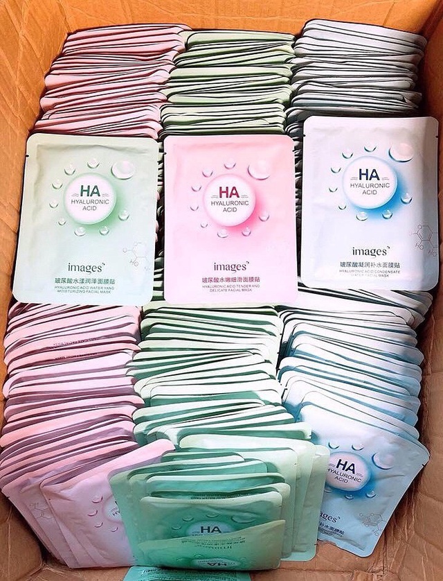 Mặt nạ l&agrave;m đẹp Trung Quốc, si&ecirc;u rẻ 1.000 đồng coi chừng l&atilde;nh đủ - 2