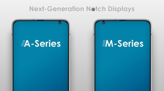 Samsung lộ màn hình giọt nước kiểu mới cho smartphone  - 1