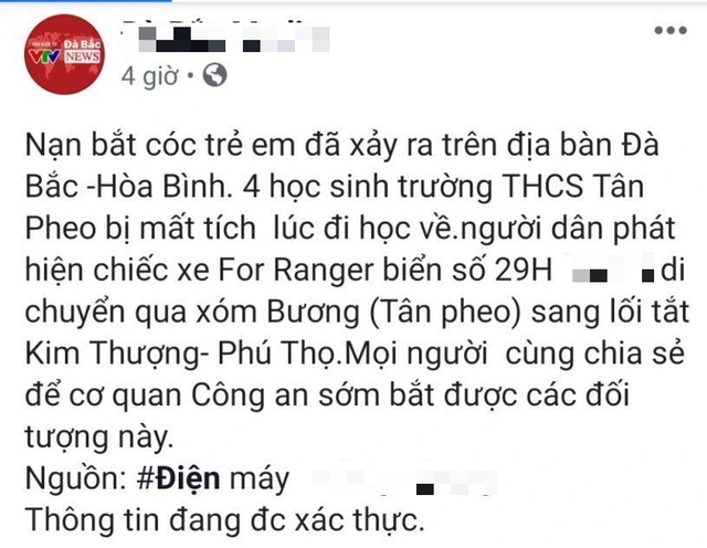 C&ocirc;ng an b&aacute;c tin đồn 4 nữ sinh cấp 2 bị lừa đảo, bắt c&oacute;c - 1